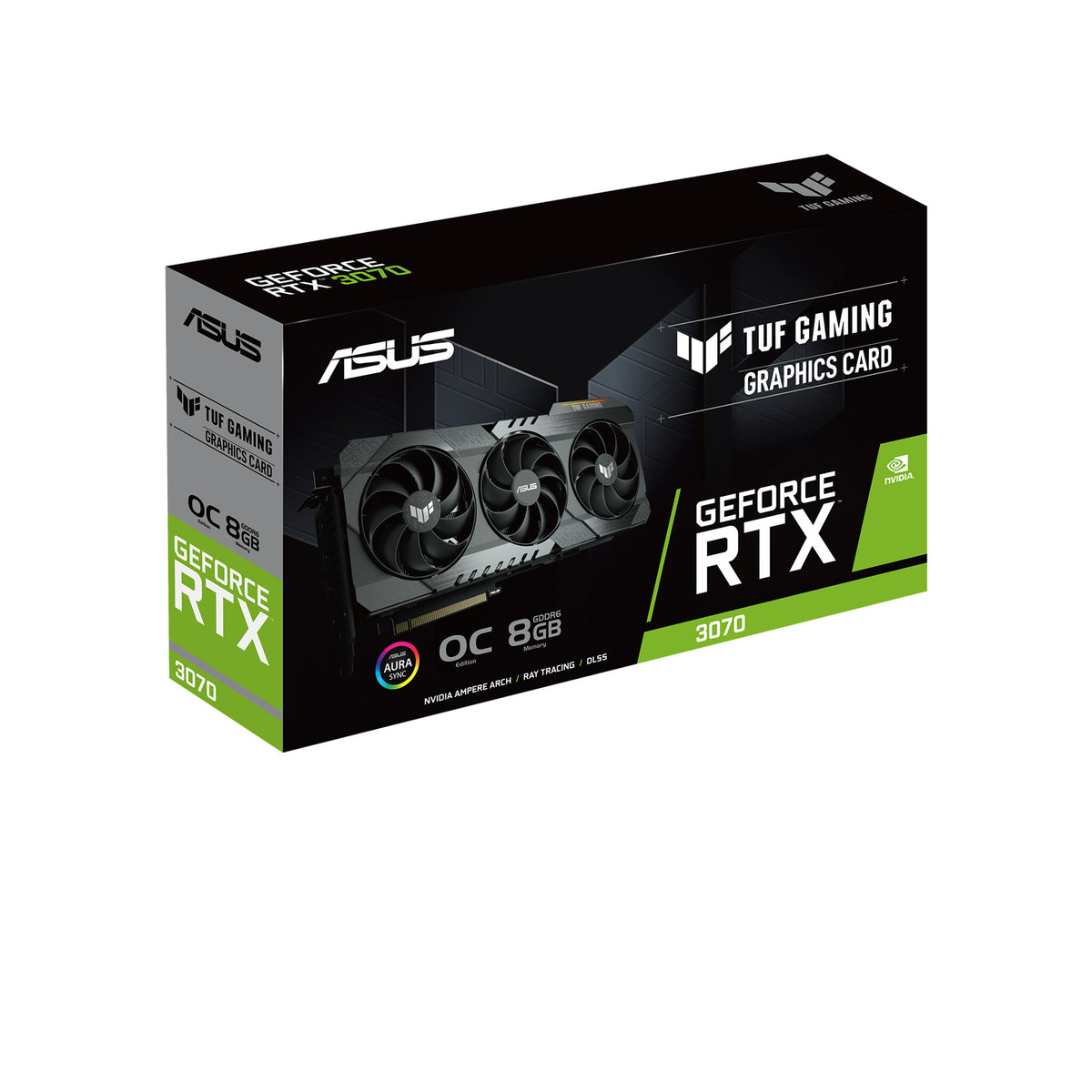 ASUS TUF Gaming OC - NVIDIA 8 GB GDDR6 GeForce RTX 3070 graphics card