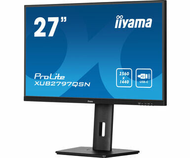 iiyama ProLite XUB2797QSN-B1 - 68.6 cm (27&quot;) - 2560 x 1440 pixels WQHD LED Monitor