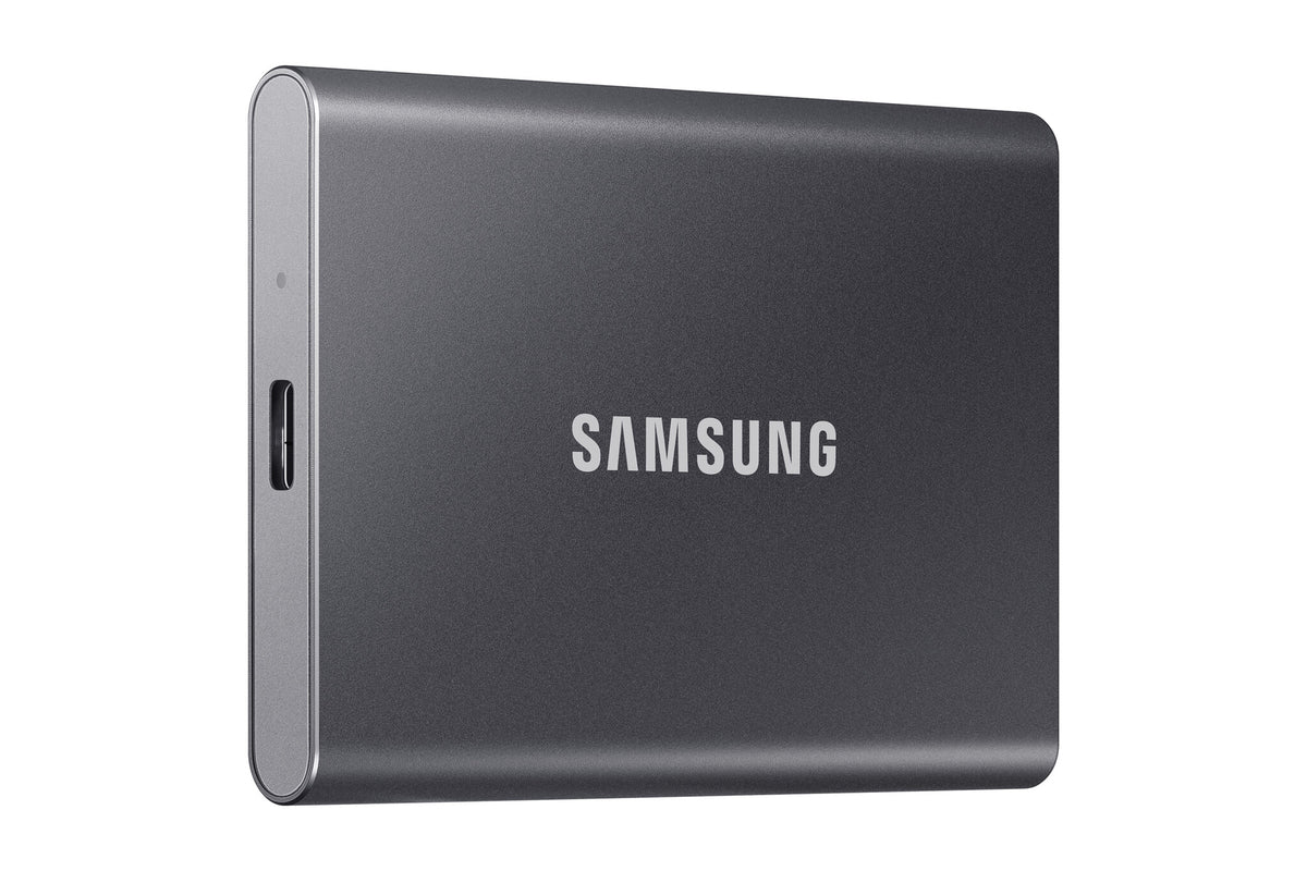 Samsung T7 Portable SSD in Grey - 500 GB