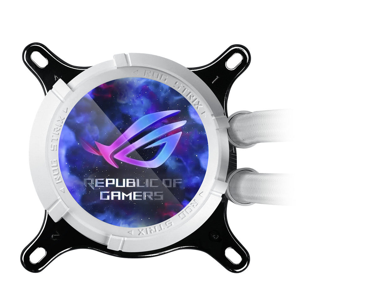 ASUS ROG Strix LC III 360 ARGB &quot;White Edition&quot; - All-in-one Liquid Processor Cooler - 360mm