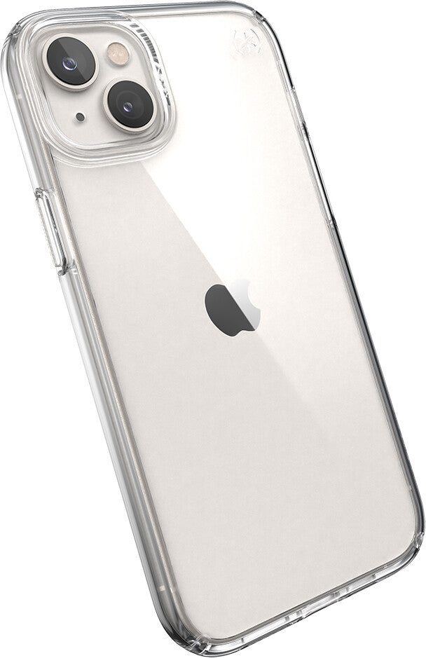 Speck Presidio Perfect Clear with Microban for iPhone 14 Plus in Transparent