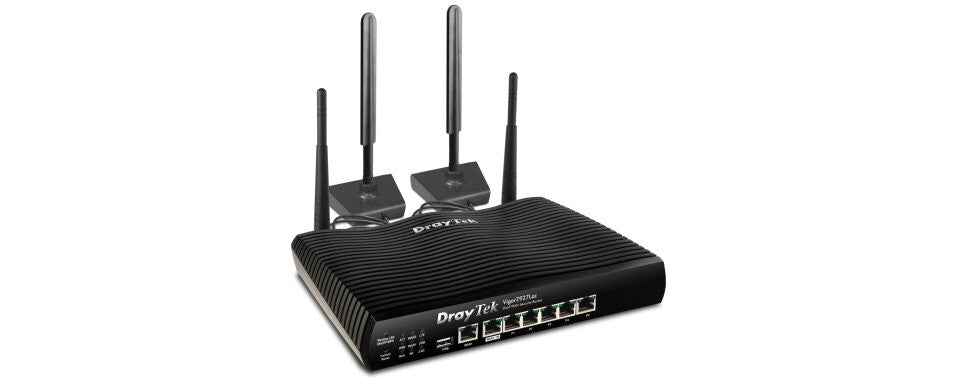 DrayTek Vigor 2927Lac - Gigabit Ethernet Dual-band (2.4 GHz / 5 GHz) 4G wireless router in Black