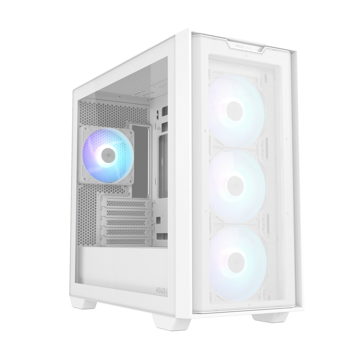 Asus A21 PLUS - MicroATX Mini Tower Case in White