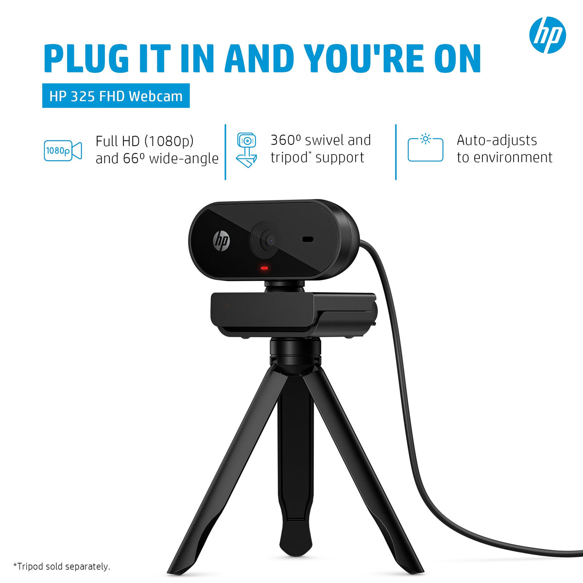 HP 325 FHD Webcam