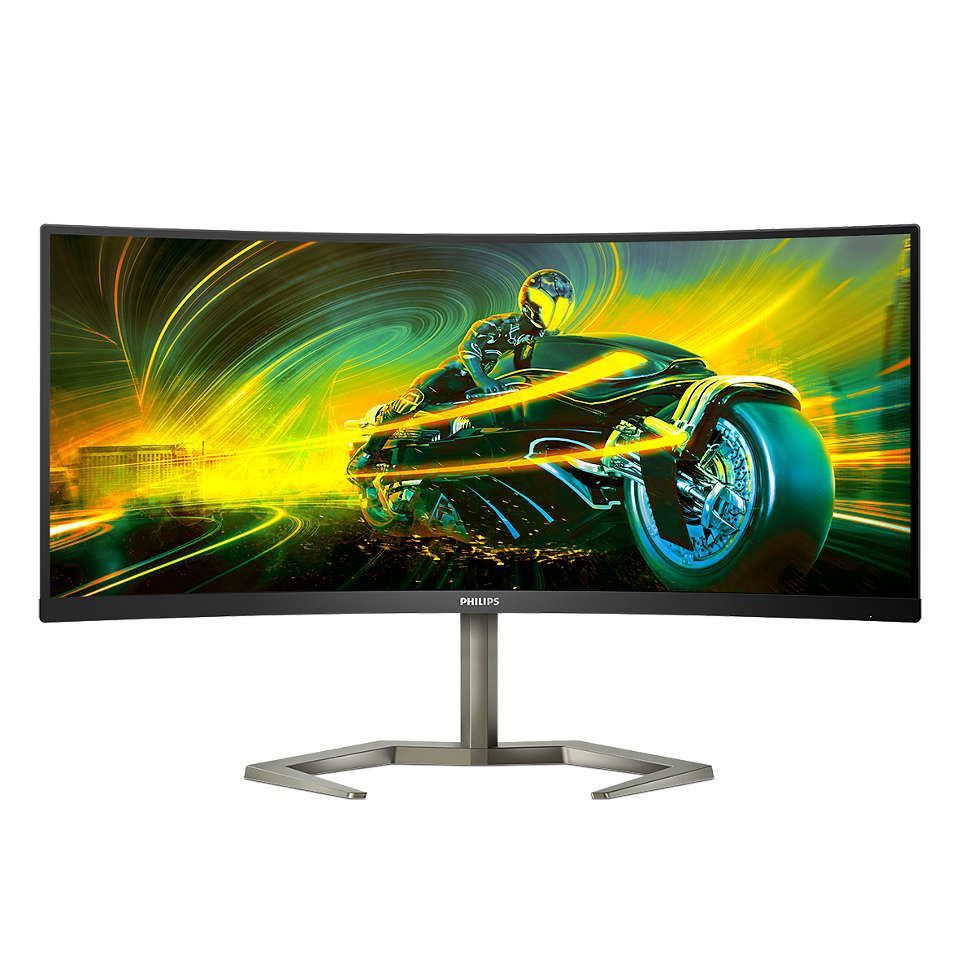 Philips Momentum 34M1C5500VA/00 LED display 86.4 cm (34&quot;) 3440 x 1440 pixels Wide Quad HD LCD Black Monitor