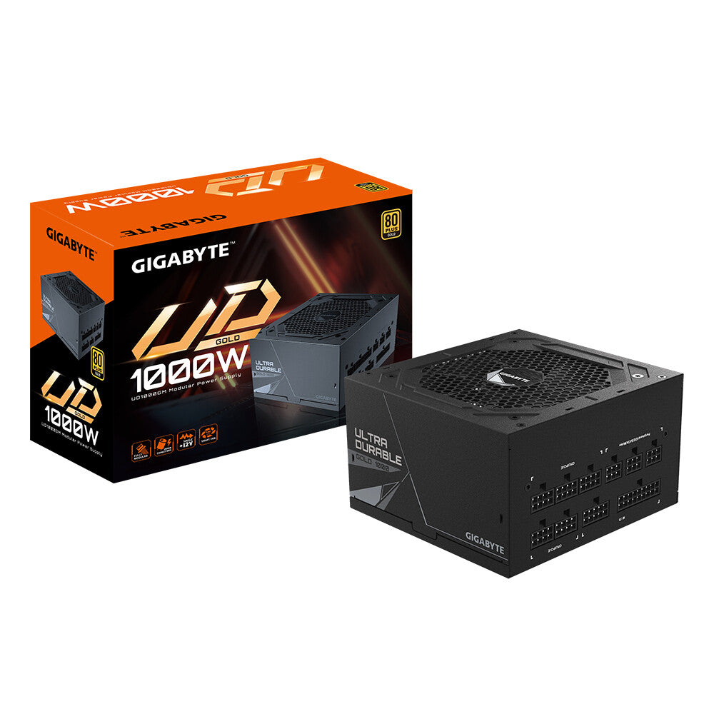 Gigabyte UD1000GM - 1000W 80+ Gold Fully Modular Power Supply Unit