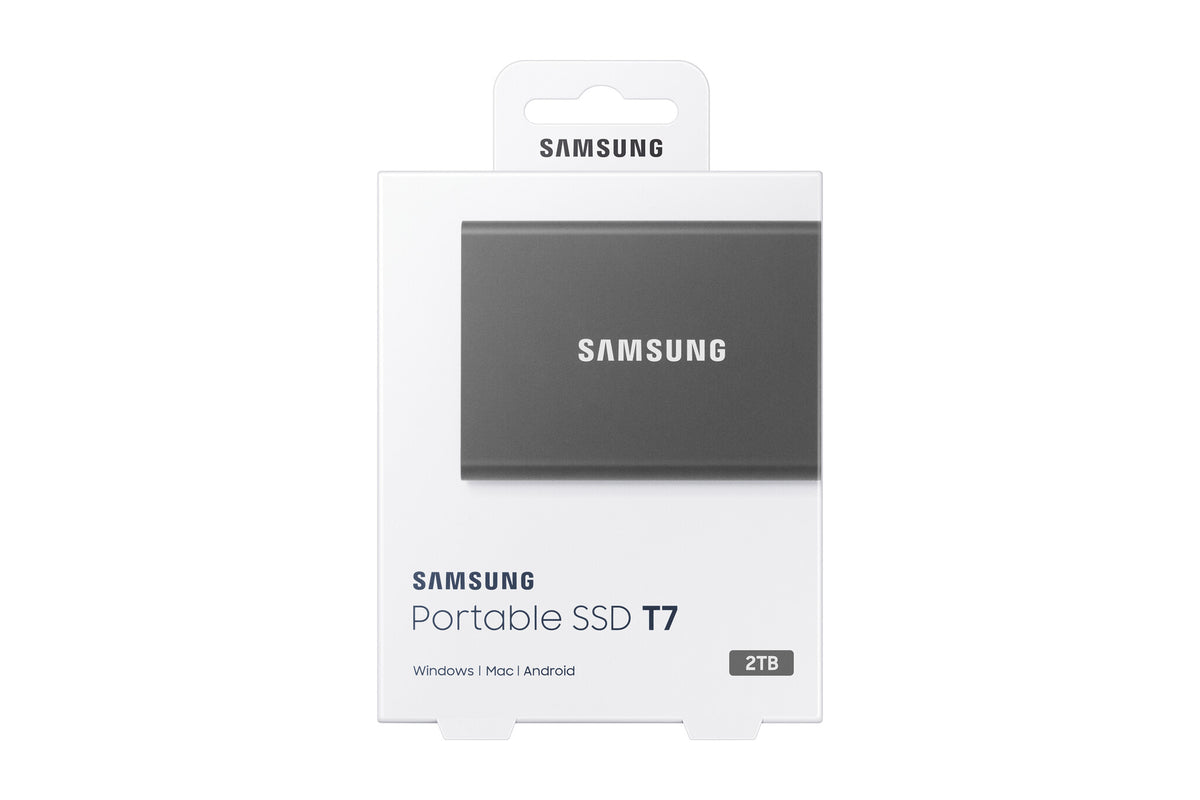 Samsung Portable SSD T7 in Grey - 2 TB