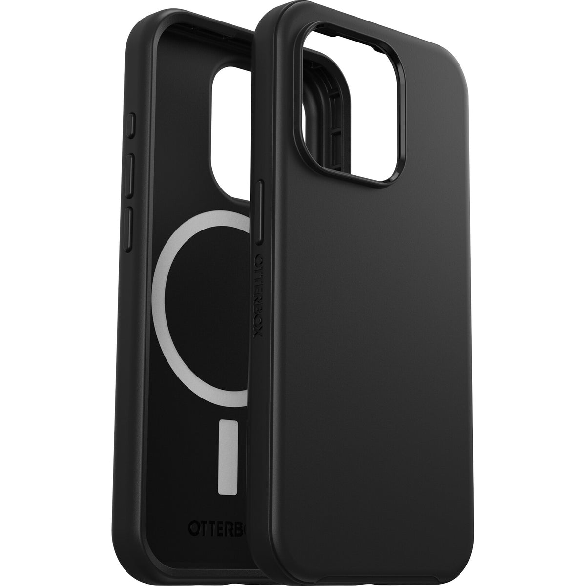 OtterBox Symmetry Series with MagSafe for iPhone 15 Pro in Black