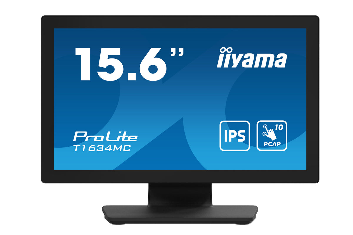 iiyama ProLite T1634MC-B1S - 39.6 cm (15.6&quot;) - 1920 x 1080 pixels FHD LED Touchscreen Monitor