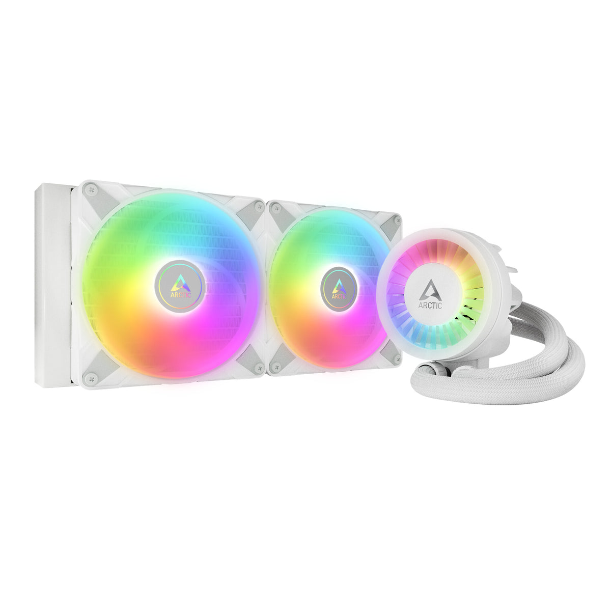 ARCTIC Liquid Freezer III 280 A-RGB - All-in-one Liquid CPU Cooler in White - 280mm