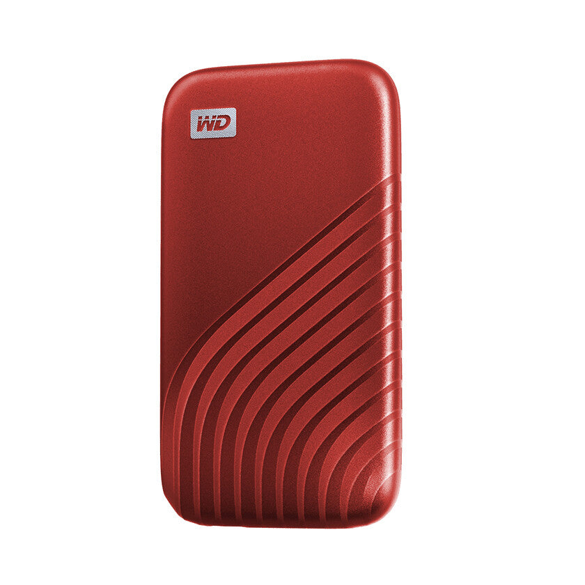 Western Digital My Passport - USB Type-C External SSD in Red - 2 TB