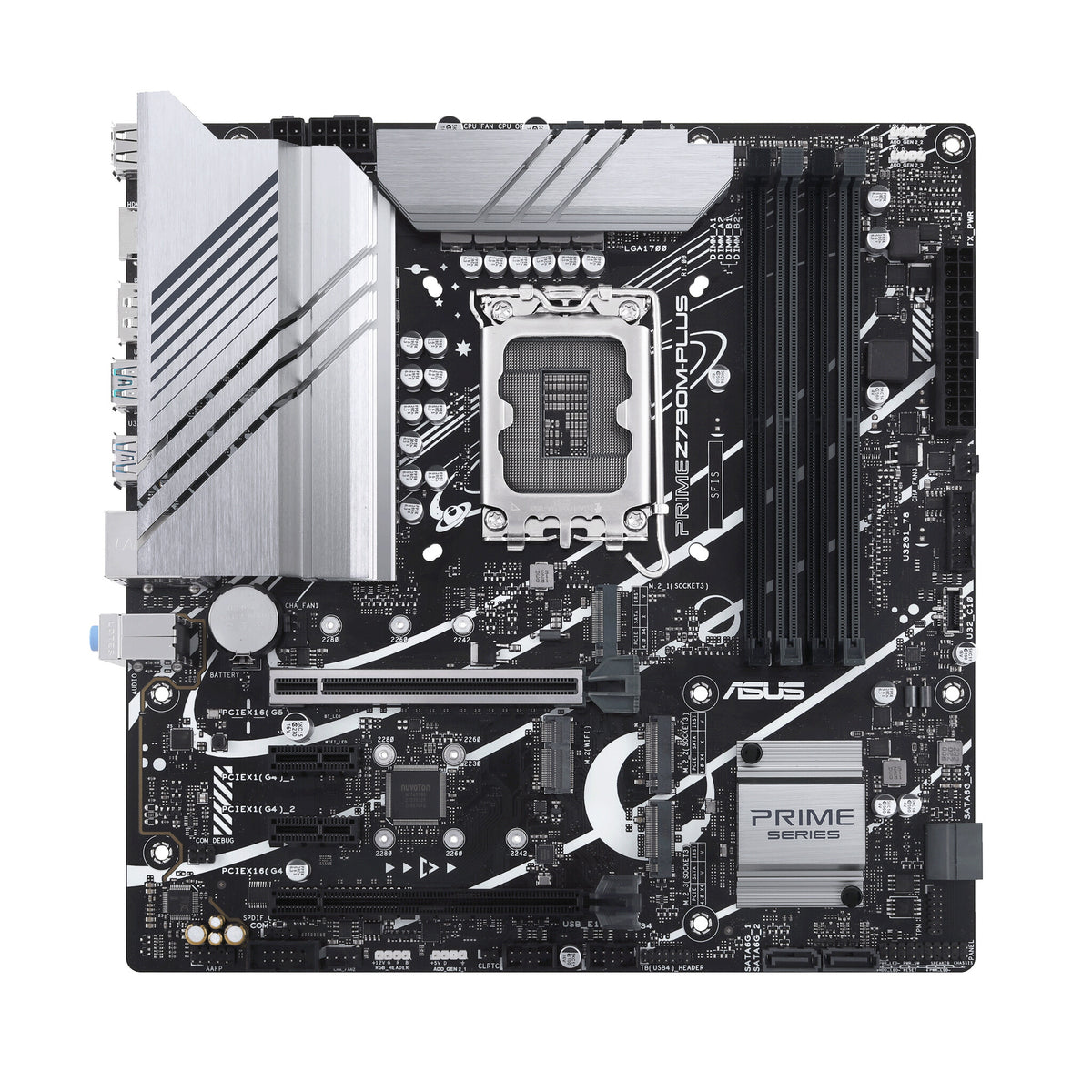 ASUS PRIME Z790M-PLUS micro ATX motherboard - Intel Z790 LGA 1700