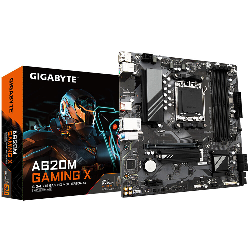 Gigabyte A620M GAMING X Micro ATX motherboard - AMD A620 Socket AM5