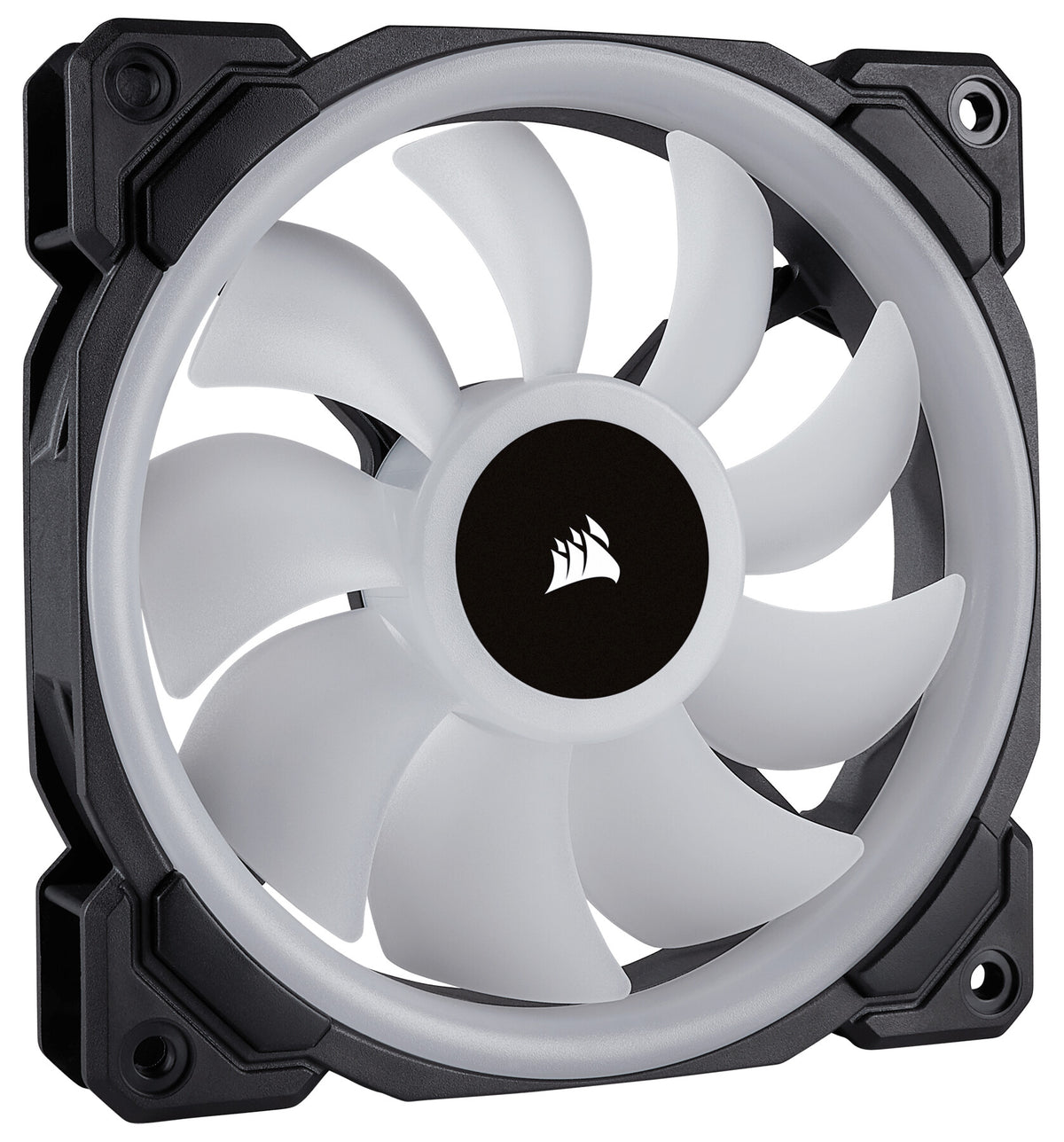 Corsair LL120 RGB - Computer Case Fan in Black / White - 120mm