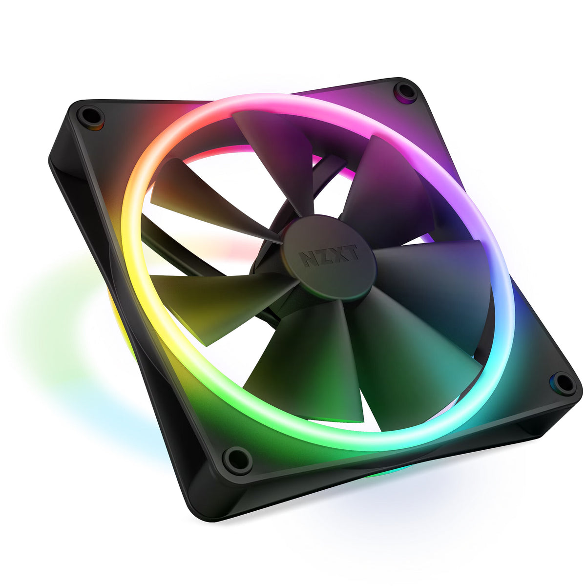 NZXT F120 RGB DUO - Computer Case Fan in Black - 120mm