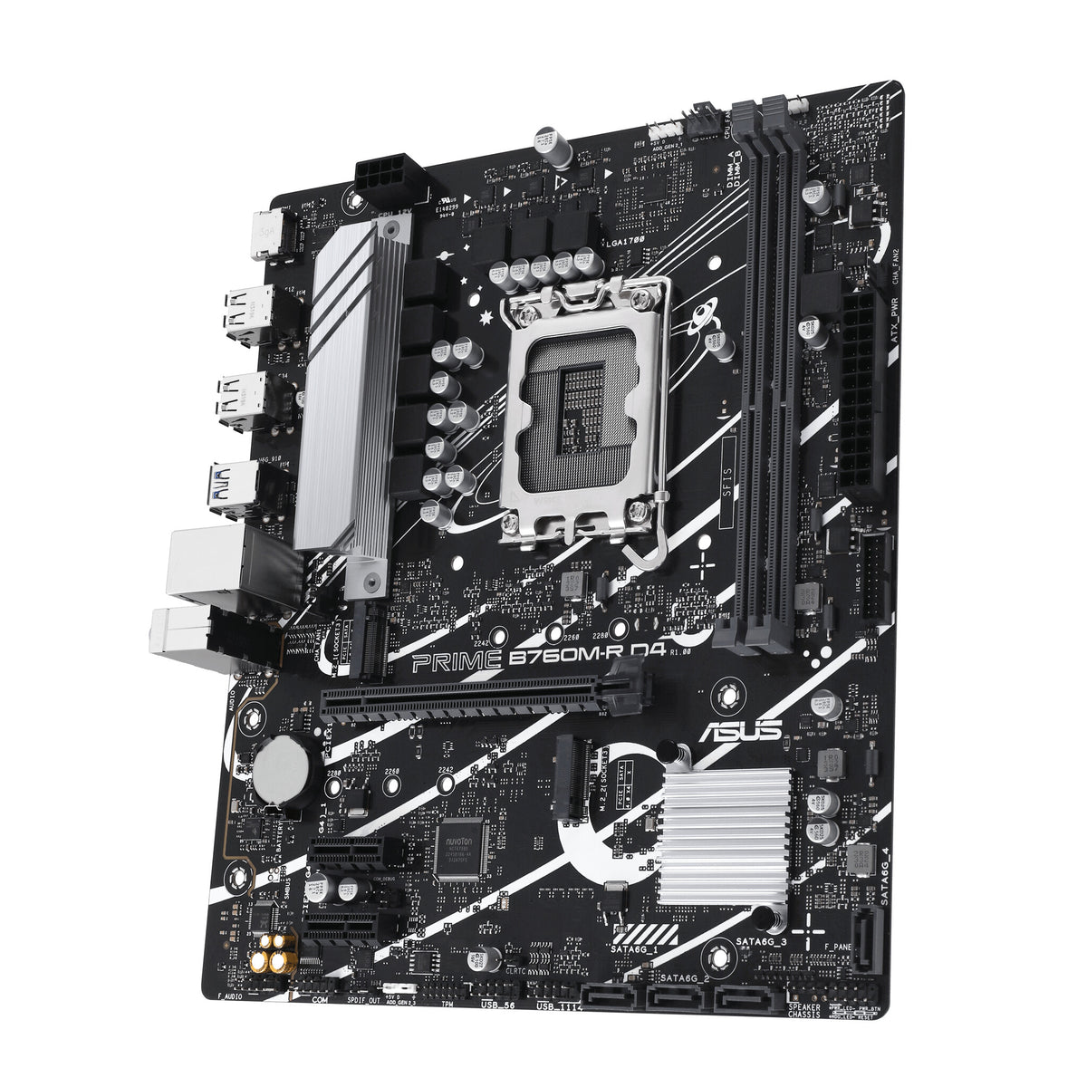 ASUS PRIME B760M-R D4 micro ATX motherboard - Intel B760 LGA 1700