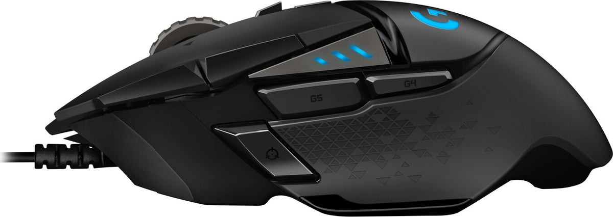 Logitech G - G502 HERO High Performance Gaming Mouse in Black - 25,600 DPI