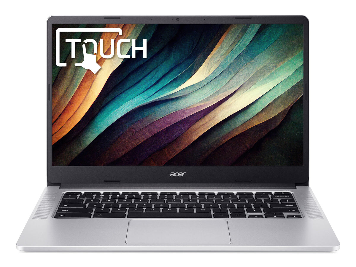 Acer Chromebook 314 - 35.6 cm (14&quot;) - Touchscreen - Intel® Pentium® Silver - 8 GB LPDDR4x-SDRAM - 128 GB SSD - Wi-Fi 5 - ChromeOS - Silver