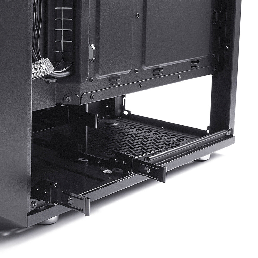 Fractal Design Meshify C Mini - MicroATX Mini Tower Case in Black