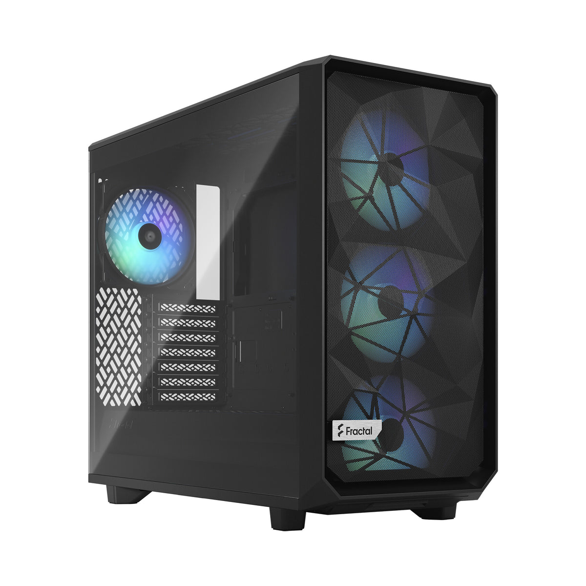 Fractal Design Meshify 2 Lite - ATX Mid Tower Case in Black