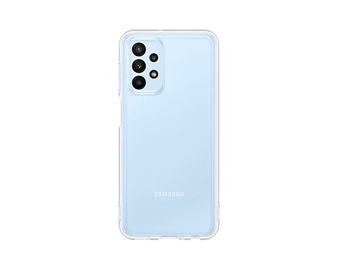 Samsung Soft Clear Cover for Galaxy A23 in Transparent