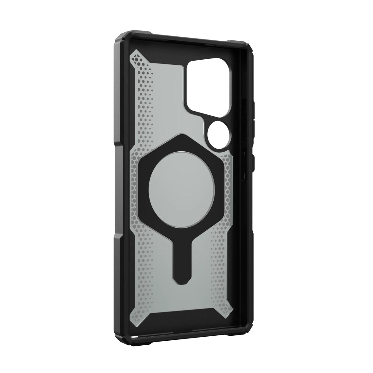 Urban Armor Gear Plasma XTE mobile phone case for Galaxy S24 Ultra in Black / Orange