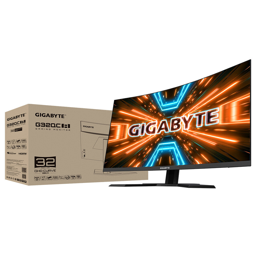 Gigabyte G32QCA - 80 cm (31.5&quot;) - 2560 x 1440 pixels 2K UHD LED Monitor