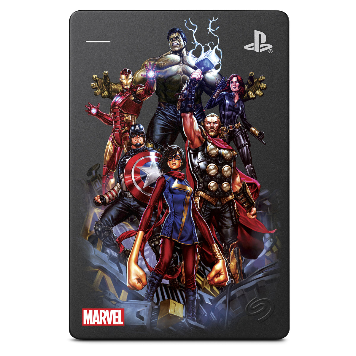 Seagate Game Drive for PS4 - Marvels Avengers Team Special Edition - External HDD - 2 TB