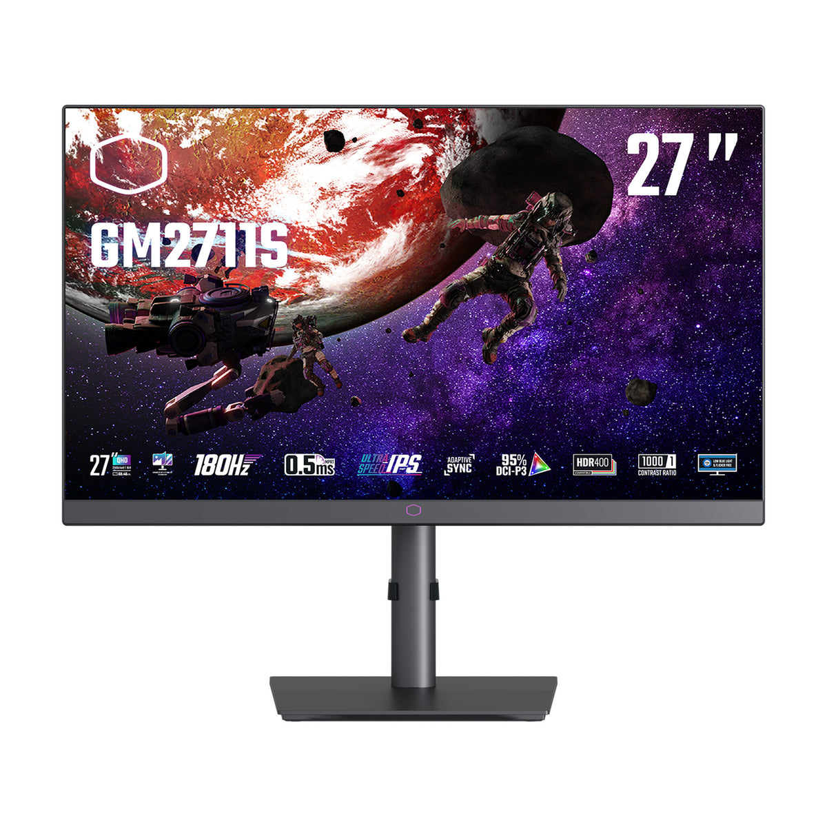 Cooler Master Gaming GM2711S - 68.6 cm (27&quot;) 2560 x 1440 pixels QHD LED Monitor