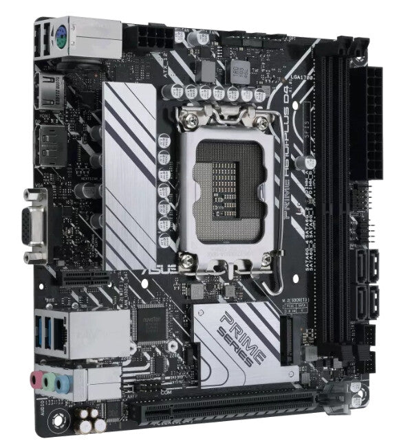 ASUS PRIME H610I-PLUS D4-CSM mini ITX motherboard - Intel H610 LGA 1700