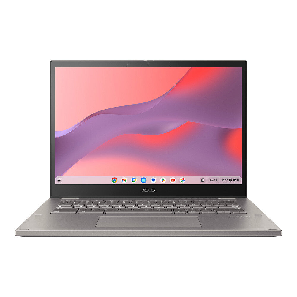 ASUS Chromebook CX34 Flip - 35.6 cm (14&quot;) - Touchscreen - Intel® Core™ i3-1215U - 8 GB LPDDR4x-SDRAM - 256 GB SSD - Wi-Fi 6E - ChromeOS - Grey