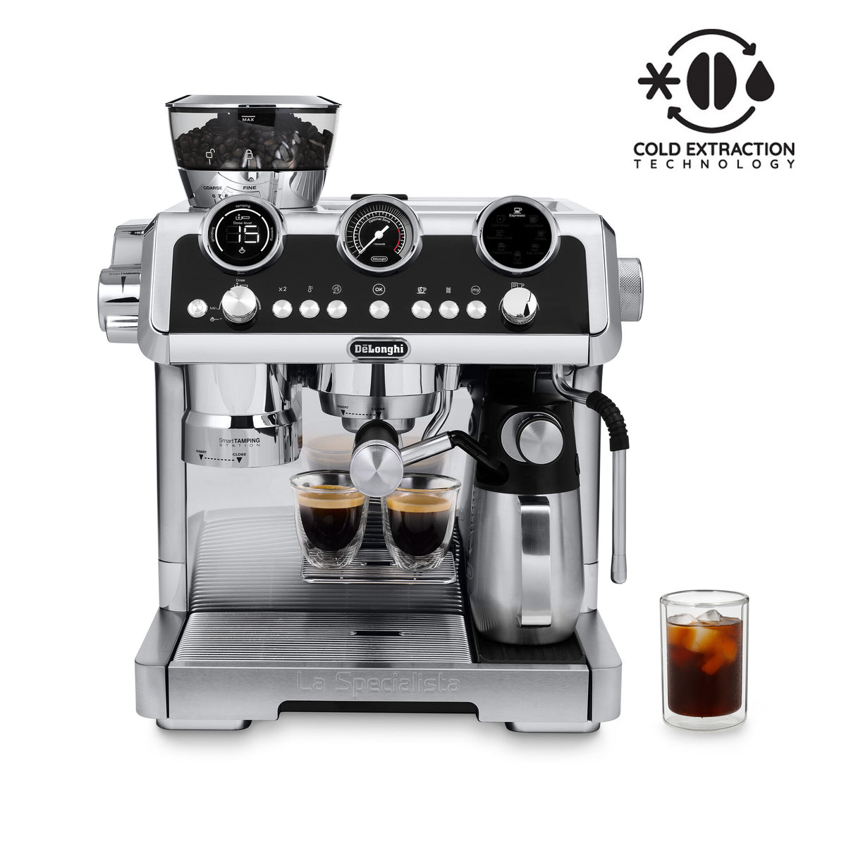 De’Longhi La Specialista Maestro EC9865.M - Coffee Machine in Silver