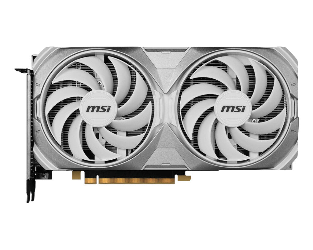 MSI VENTUS 2X WHITE 12G OC - NVIDIA 12 GB GDDR6X GeForce RTX 4070 graphics card