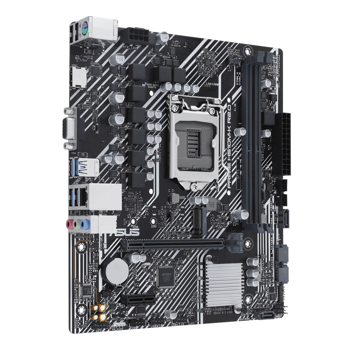 ASUS PRIME H510M-K R2.0 micro ATX motherboard - Intel H510 LGA 1200