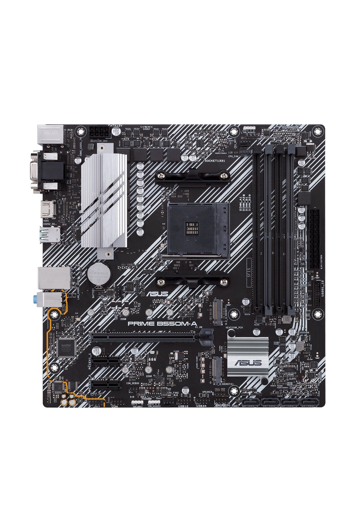 ASUS PRIME B550M-A micro ATX motherboard - AMD B550 Socket AM4