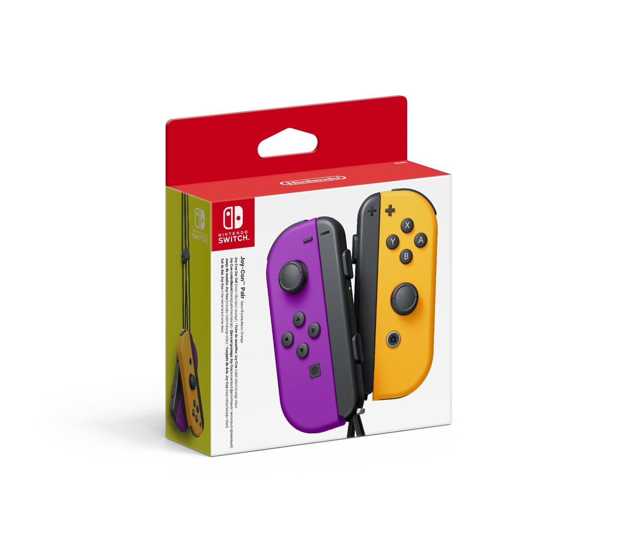 Nintendo Joy-Con - Bluetooth Gamepad in Orange &amp; Purple