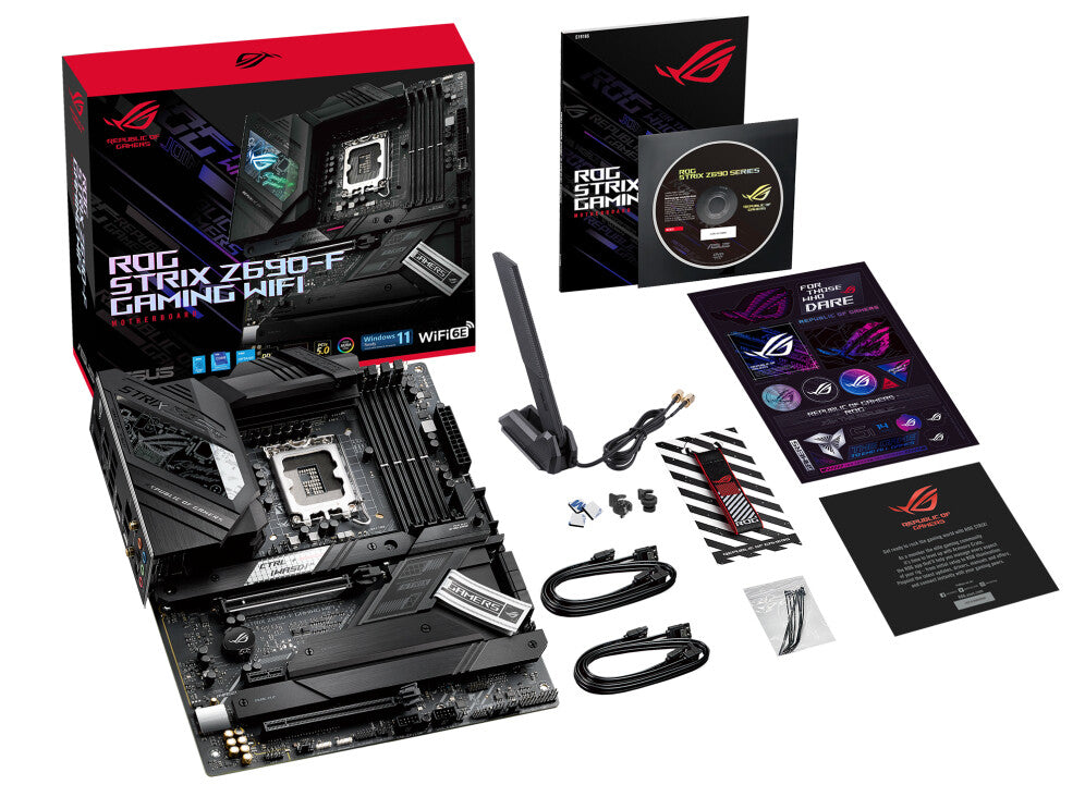 ASUS ROG STRIX Z690F GAMING WIFI ATX motherboard - Intel Z690 LGA 1700