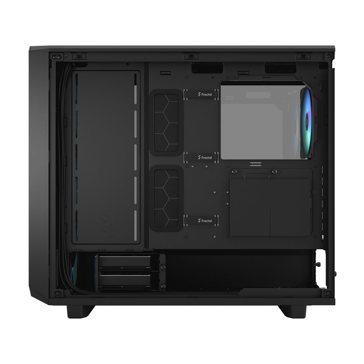 Fractal Design Meshify 2 Lite - ATX Mid Tower Case in Black