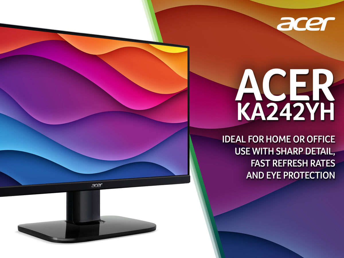 Acer KA2 KA242YHbi - 60.5 cm (23.8&quot;) - 1920 x 1080 pixels Full HD LED Monitor