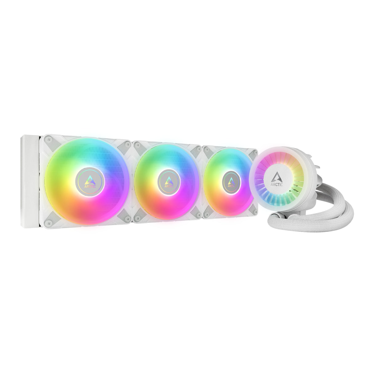 ARCTIC Liquid Freezer III 360 A-RGB - All-in-one Liquid CPU Cooler in White - 360mm