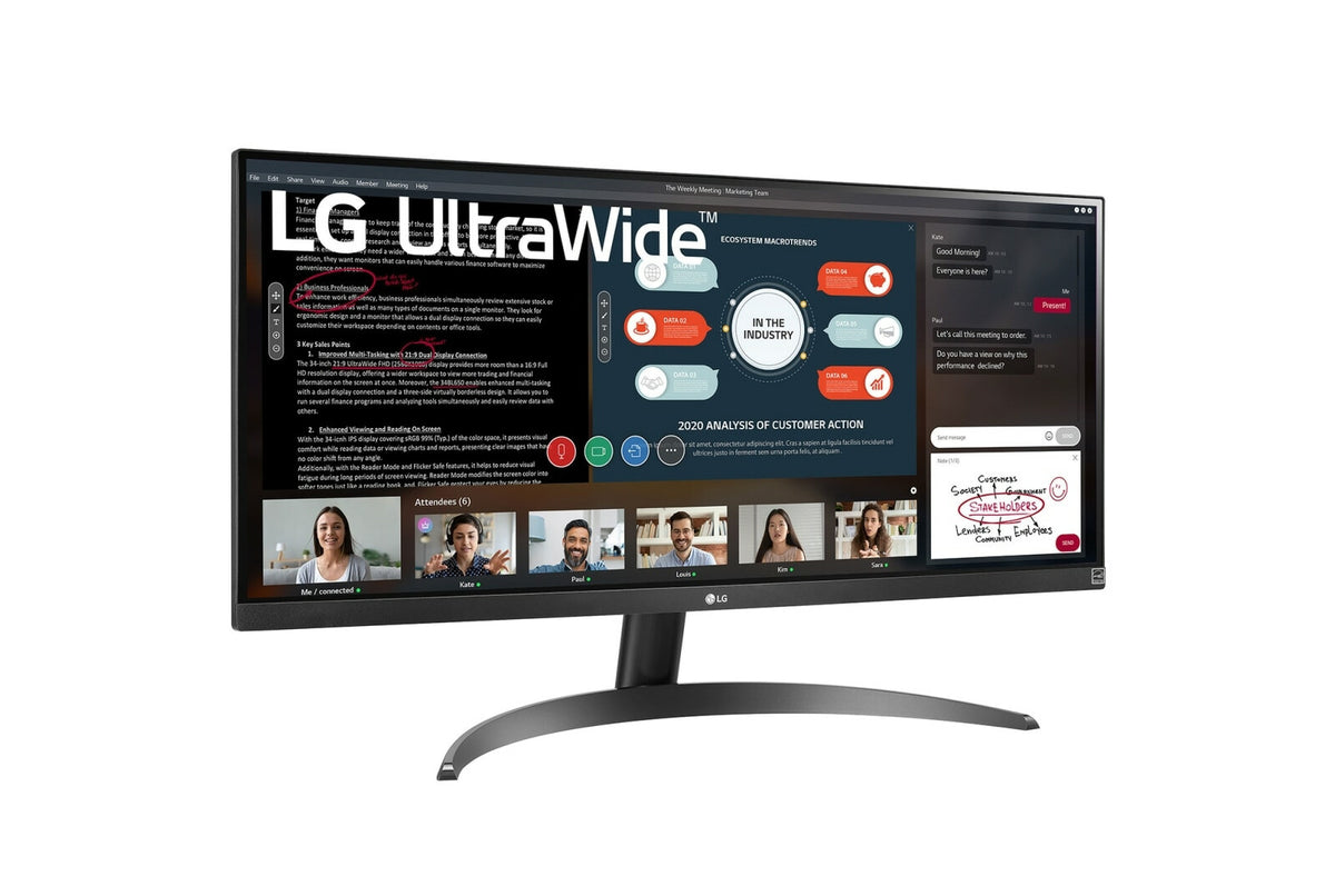 LG 29WP500-B - 73.7 cm (29&quot;) - 2560 x 1080 pixels UltraWide Full HD Monitor