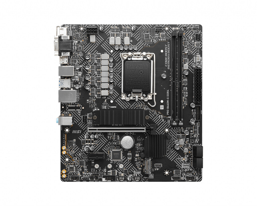 MSI PRO B660M-G DDR4 micro ATX motherboard - Intel B660 LGA 1700