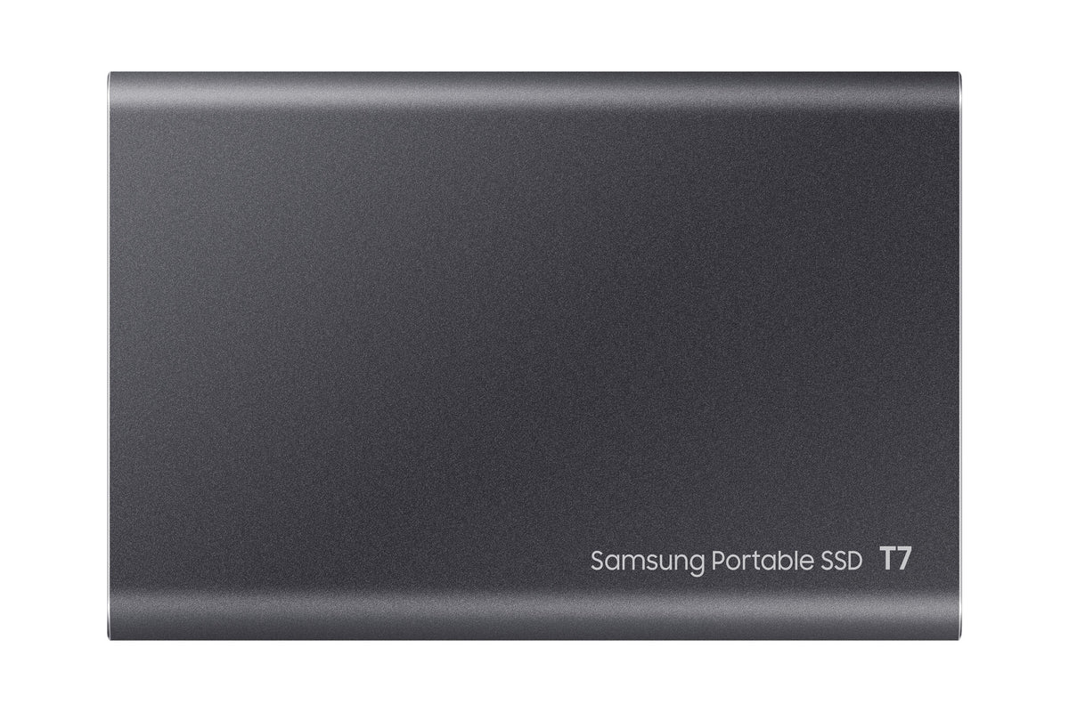 Samsung T7 Portable SSD in Grey - 500 GB