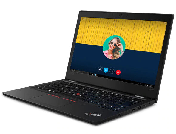 ThinkPad Lenovo L390 Laptop - 33.8 cm (13.3&quot;) - Intel® Core™ i5-8365U - 16 GB DDR4-SDRAM - 256 GB SSD - Wi-Fi 5 - Windows 10 Pro - Black - Refurbished