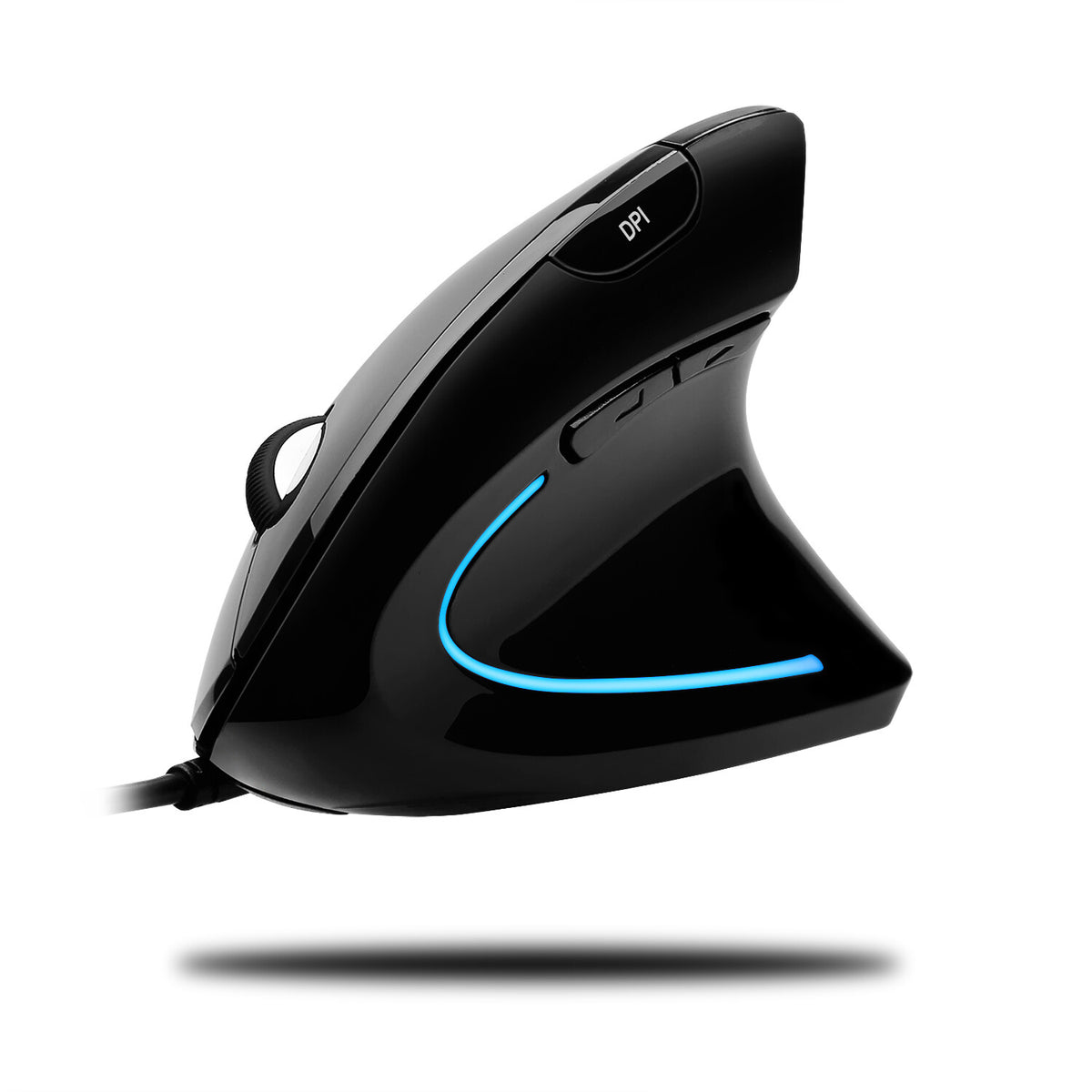 Adesso iMouse E1 - Vertical Ergonomic Illuminated Mouse - 1,600 DPI