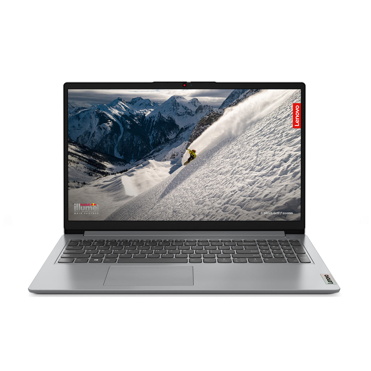 Lenovo IdeaPad 1 Laptop - 39.6 cm (15.6&quot;) - AMD Ryzen™ 3 7320U - 8 GB LPDDR5-SDRAM - 128 GB SSD - Wi-Fi 5 - Windows 11 Home in S mode - Grey