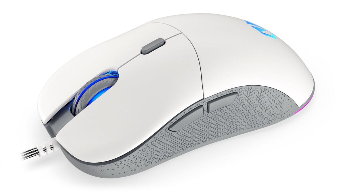 ENDORFY GEM - USB Type-C Wired Optical Mice in White - 8,000 DPI