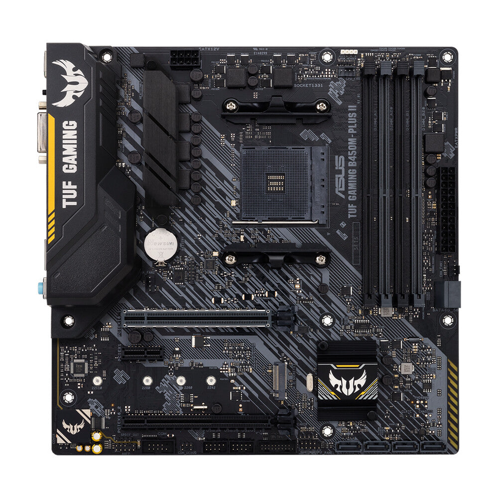 ASUS TUF Gaming B450M-Plus II micro ATX motherboard - AMD B450 Socket AM4