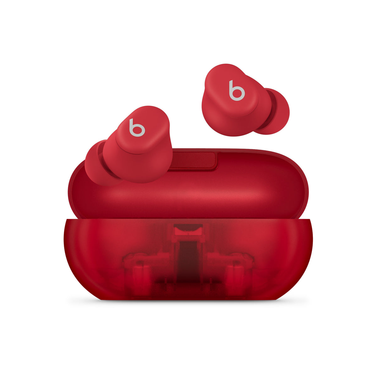 Apple Beats Solo Buds - True Wireless Stereo (TWS) In-ear Earbuds in Transparent Red