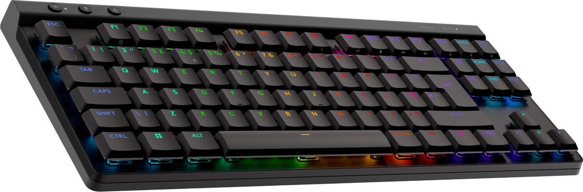 Logitech G - G515 - RF Wireless + Bluetooth RGB Mechanical Gaming Keyboard in Black (QWERTY US English)